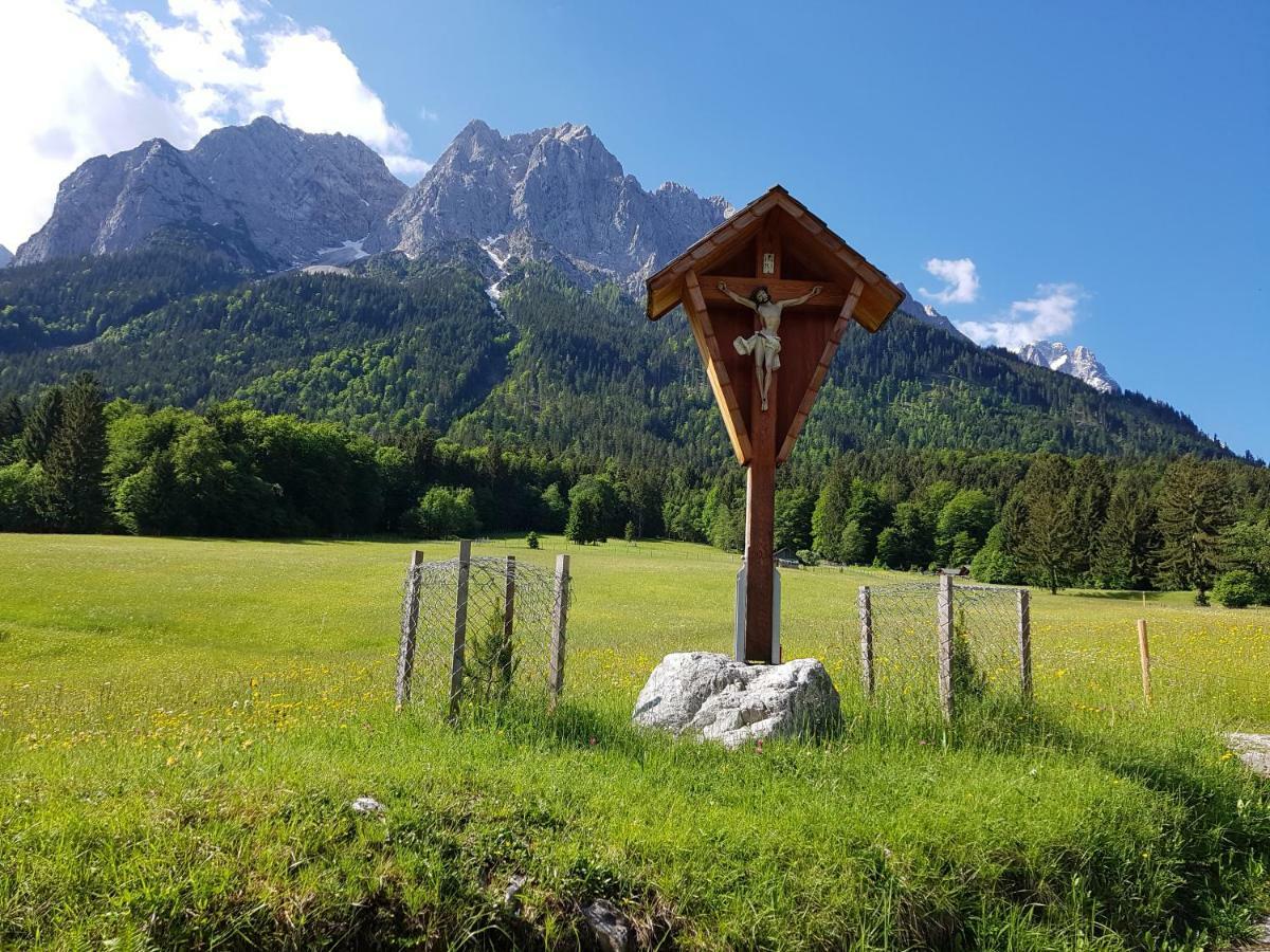 Landhaus Waldrebe Grainau Exteriör bild